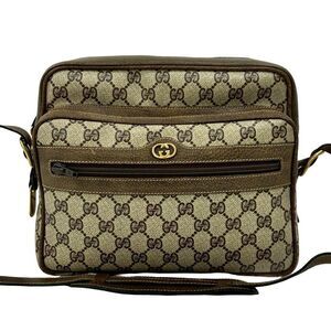 Gucci Leather PVC Shoulder Bag